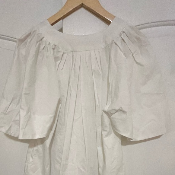 Pomander Place white Finley flutter sleeve dress - Picture 13 of 13